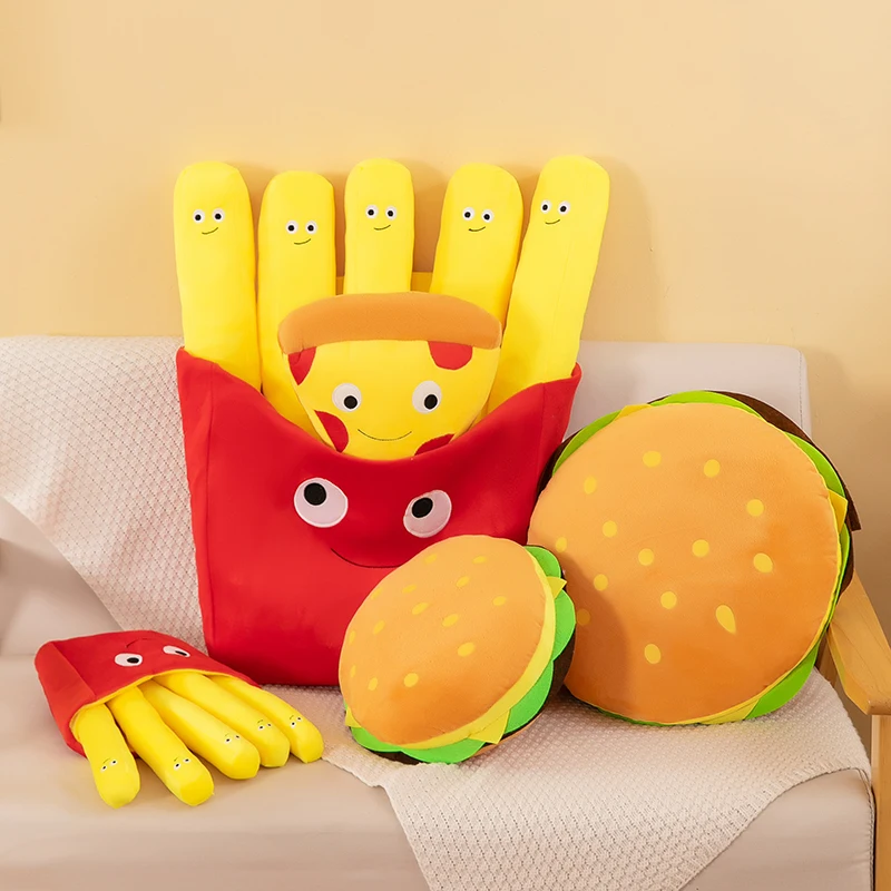 Foody Snacks - البطاطس المقلية همبرغر ألعاب من نسيج