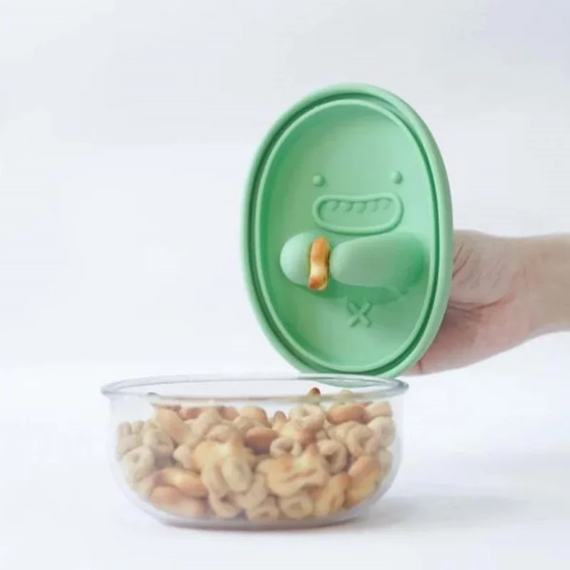 Food Snacks Box - صندوق وجبات خفيفة بدون استخدام اليدين،
