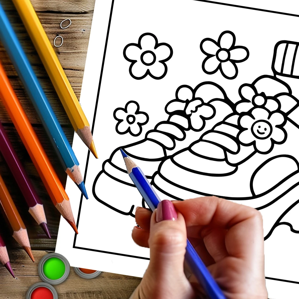 كتاب تلوين سهل الاستخدام للبال - مراجعة Food And Snacks Coloring Book وسعره