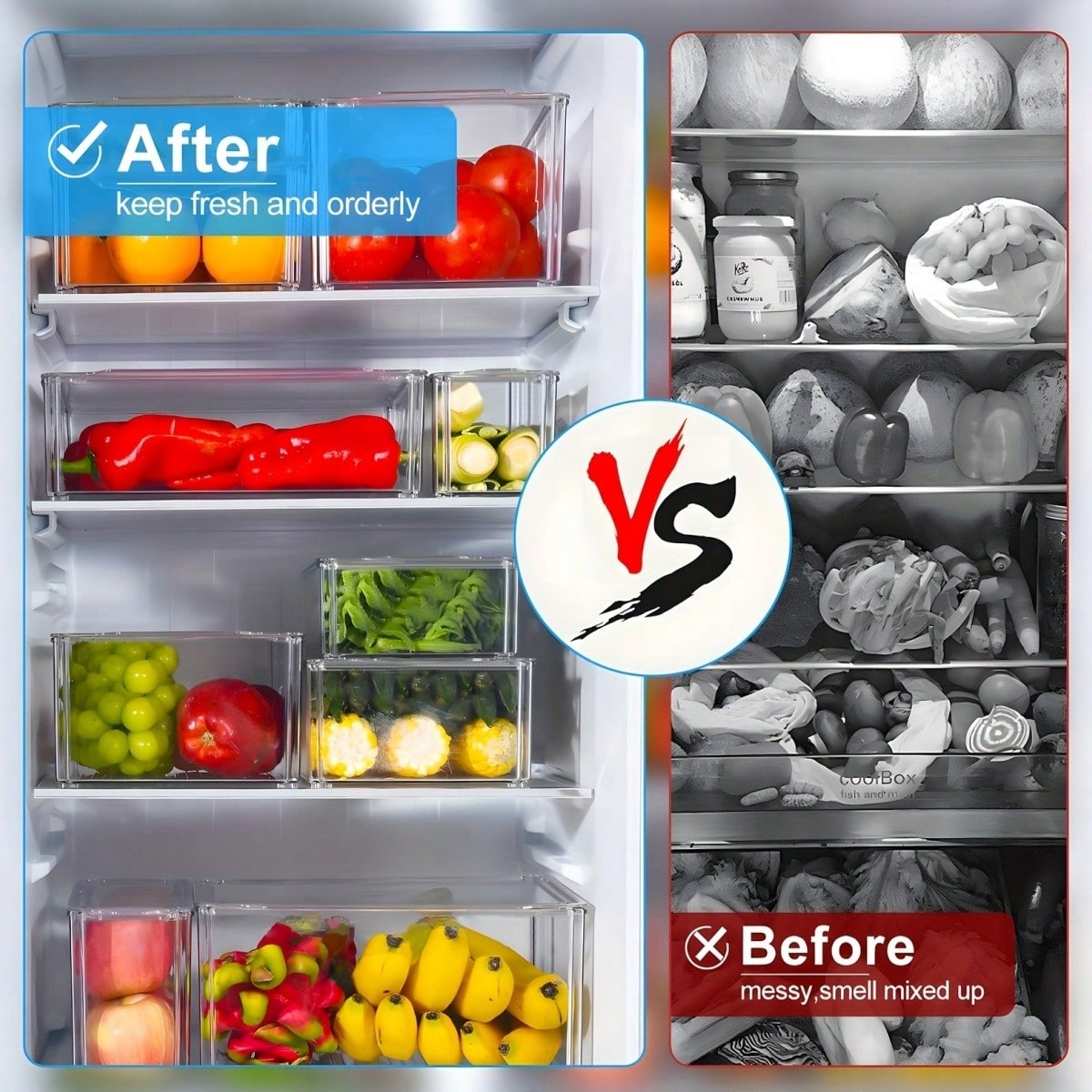 7/14 قطعة من صناديق تنظيم الثل - مراجعة Food Packed Snacks وسعره