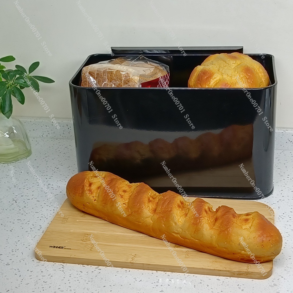 صندوق خبز للمطبخ بغطاء من الخي - مراجعة Food Snacks Box وسعره