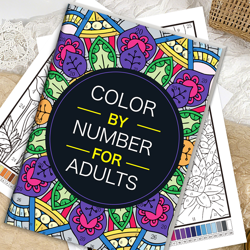 كتاب تلوين بالأرقام للكبار، 32 - مراجعة Food And Snacks Coloring Book وسعره