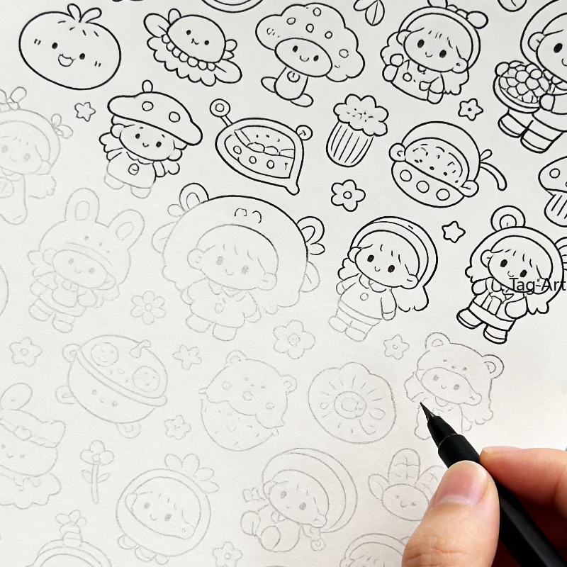 كتاب تلوين إبداعي لتخفيف التوت - مراجعة Food And Snacks Coloring Book وسعره