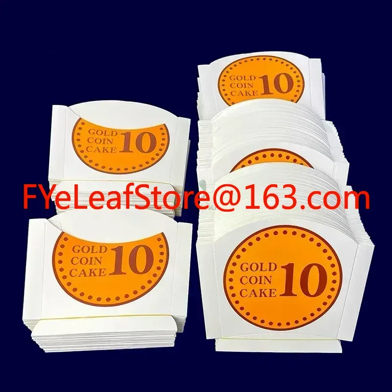 1000 قطعة ورقة الذهب عملة الفط - مراجعة Food Packed Snacks وسعره