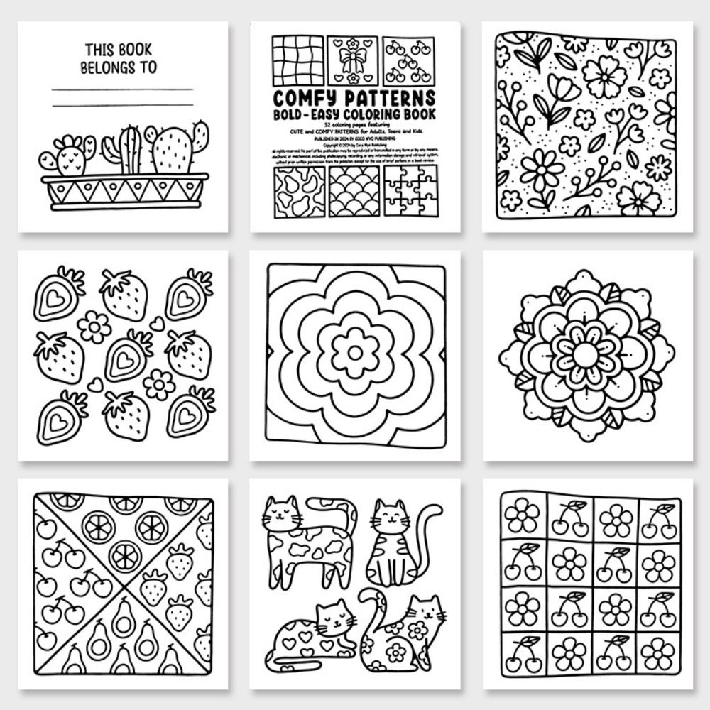 كتاب تلوين مهدئ للفتيات، فن تخ - مراجعة Food And Snacks Coloring Book وسعره