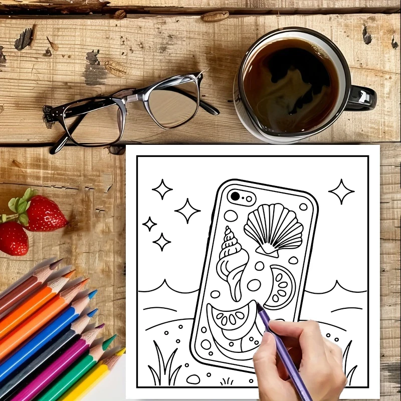 كتاب تلوين ممتع للبالغين في ال - مراجعة Food And Snacks Coloring Book وسعره